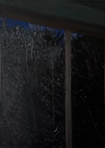 Dobrou noc - olejomalba od Karin Krutsche, 2023