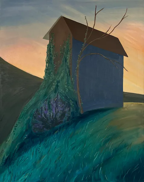 Nové ráno - olejomalba od Karin Krutsche, 2024