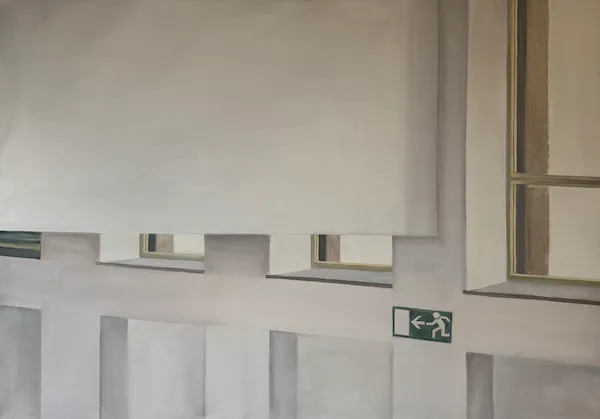 Ateliér - olejomalba od Karin Krutsche, 2022