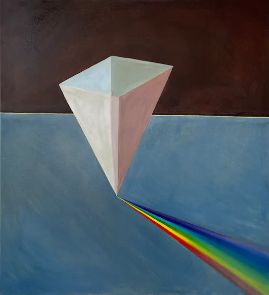 Prisma - olejomalba od Karin Krutsche, 2024