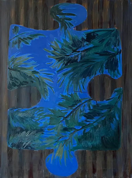 Puzzle - olejomalba od Karin Krutsche, 2022