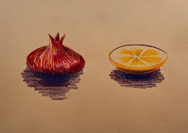 Bez názvu - olejomalba od Karin Krutsche, 2023