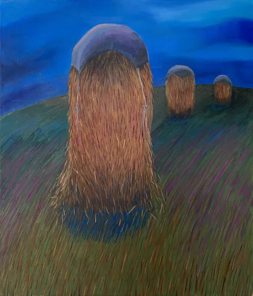 Orstvie - olejomalba od Karin Krutsche, 2024