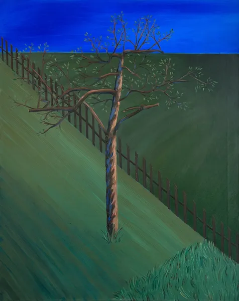 Jabloň - olejomalba od Karin Krutsche, 2024