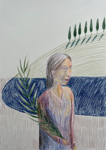 Hosana - olejomalba od Karin Krutsche, 2024